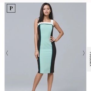 White House Black Market Patterned dress